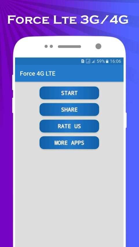 Force 4G Lte Mode - 4G Lte Switch screenshot 4