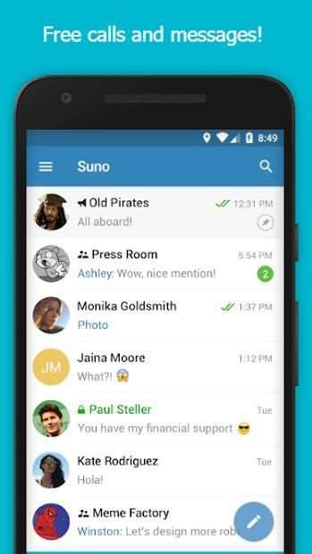 Suno Messenger : Free calls and Messages screenshot 8