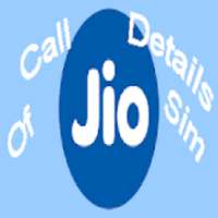 Call details of Jio Sim