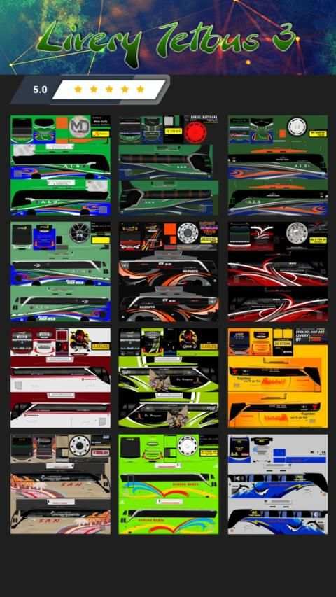 Livery Bus ALS Jetbus 3 screenshot 5