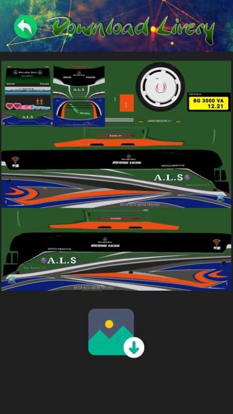 Livery Bus ALS Jetbus 3 screenshot 2