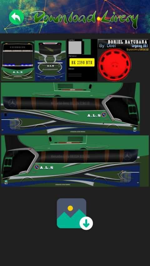 Livery Bus ALS Jetbus 3 screenshot 3