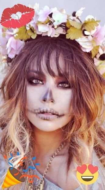 Teen halloween makeup screenshot 4