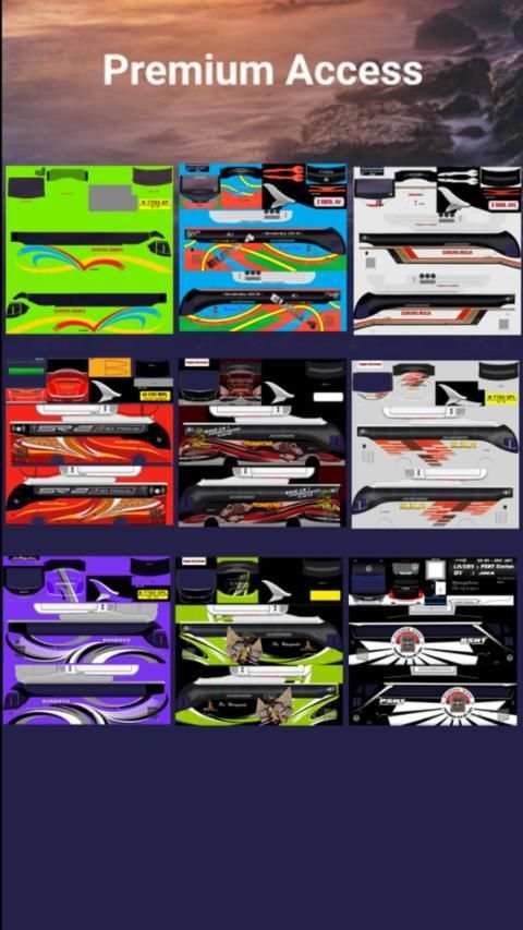 Livery Bus Gunung Harta XHD screenshot 6