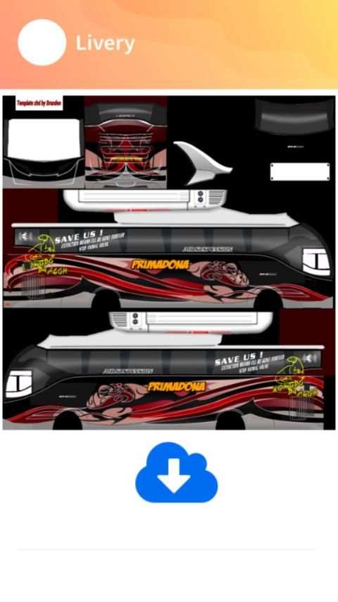 Livery Bus Gunung Harta XHD screenshot 1