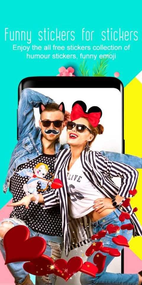 Funny Stickers For Pictures screenshot 4