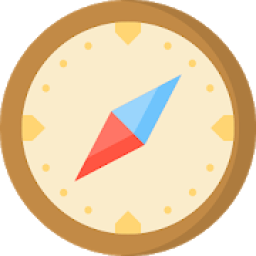 ikon Compass, Map, GPS - Flutter