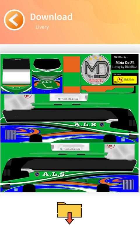 Livery Bus SHD Lorena screenshot 4