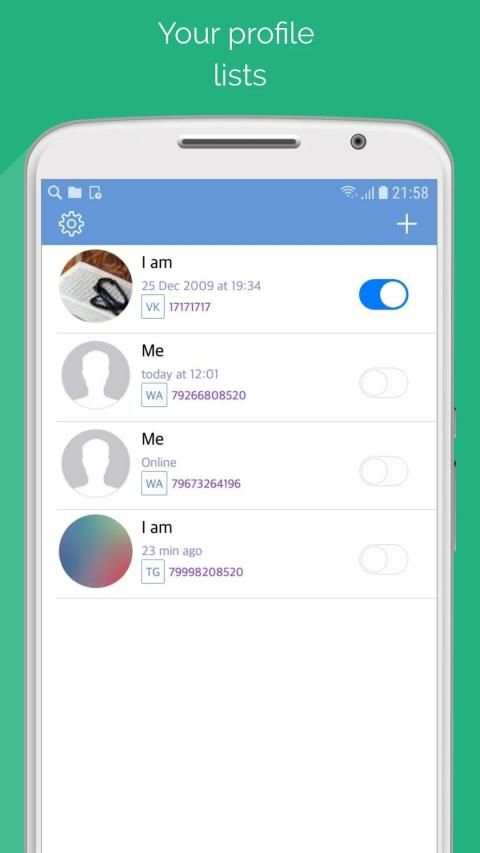 Watracker: online Last Seen स्क्रीनशॉट 2