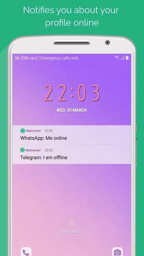 Watracker: online Last Seen स्क्रीनशॉट 1
