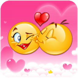 Love Emoji Stickers &amp; Quote आइकन