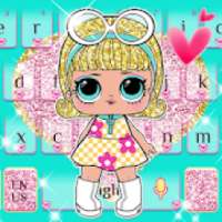 LOL Glitter Girl keyboard on 9Apps