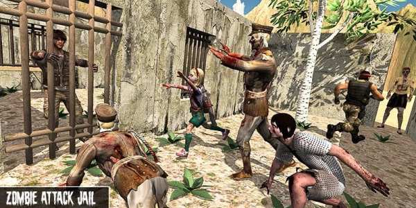 Zombie Jail Prison Escape Mission 2019 screenshot 5