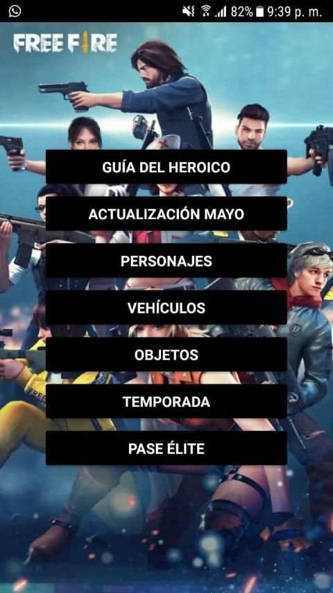 Free Fire: Guía del Heroico screenshot 5