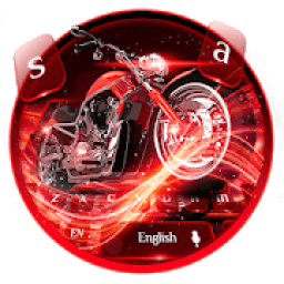 Neon Motorbike Keyboard आइकन
