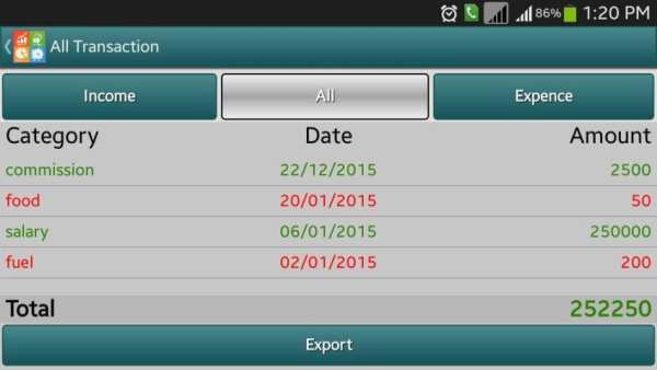 Income Expense &Budget Manager,Daily Money Planner screenshot 4