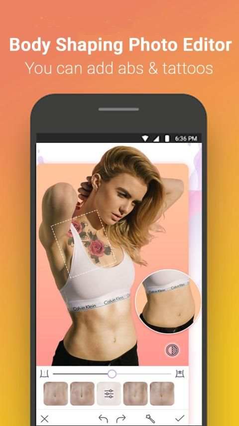 Body Shaper Editor - Body Retouch Perfect स्क्रीनशॉट 2