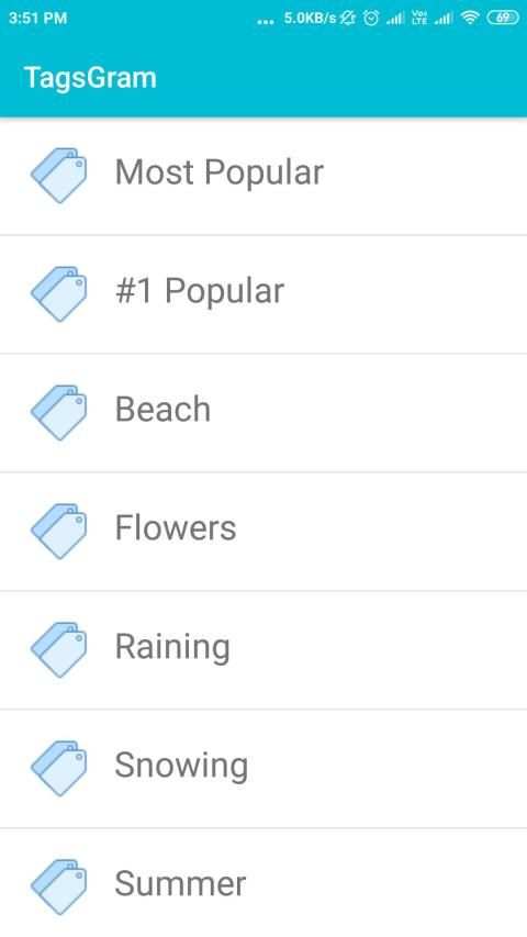 TagsGram - Best Instagram Hashtags screenshot 2
