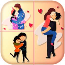 Hug Day Love Stickers