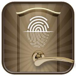 Pattern Door Lock Screen - Fingerprint Support