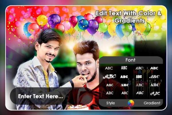 Birthday Photo Editor screenshot 4