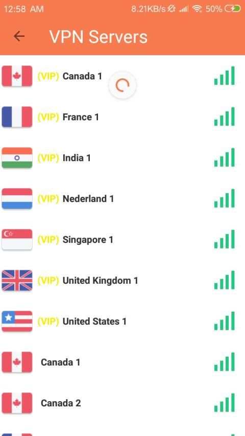 NewTurbo VPN proxy-A Fast Unlimited Free VPN Proxy screenshot 1
