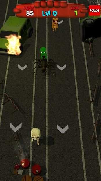 Crushes Zombies horde smasher with our finger screenshot 1