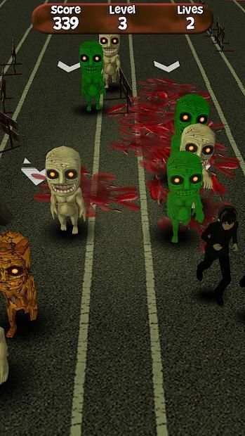 Crushes Zombies horde smasher with our finger screenshot 2