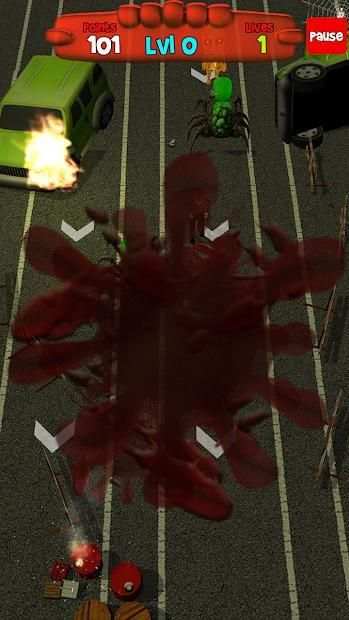 Crushes Zombies horde smasher with our finger screenshot 4