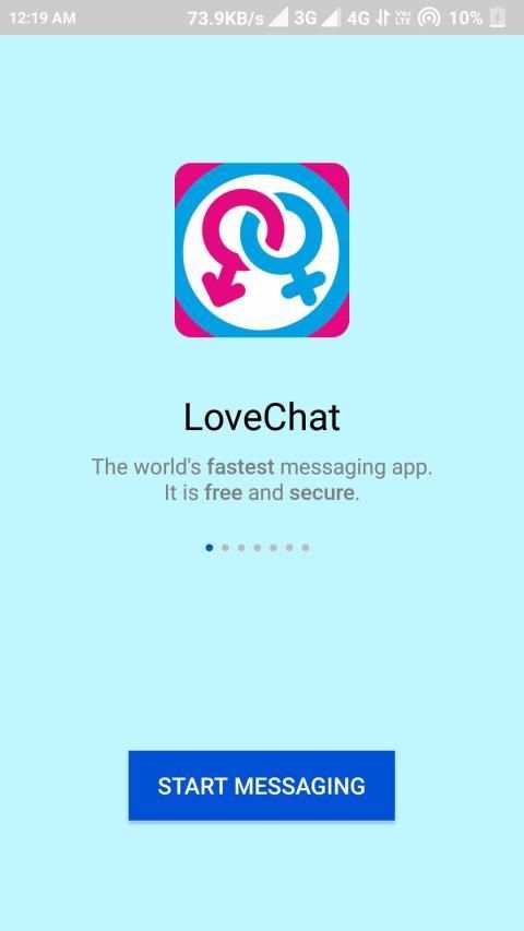 LoveChat- Private Messenger App screenshot 5