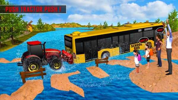 Tractor Pull & Farming Duty Game 2019 स्क्रीनशॉट 8