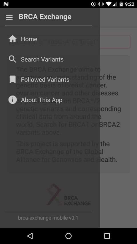 BRCA Exchange स्क्रीनशॉट 7