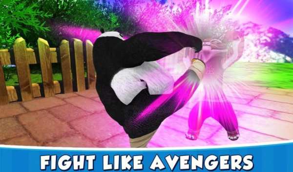 Ninja Panda KungFu Fighting screenshot 1
