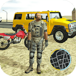 Army Car Driver Hero Vice Town Simulator आइकन