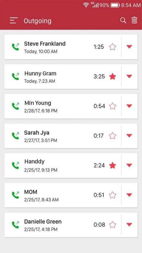 HD call recording app - automatic call recorder screenshot 5