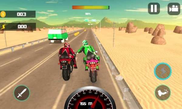 Bike Attack : Traffic Racer स्क्रीनशॉट 3