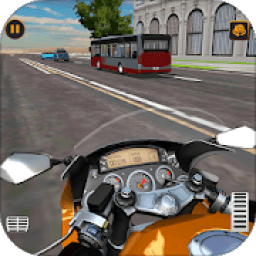 ikon Moto Traffic Biker - 3D Bike Racing
