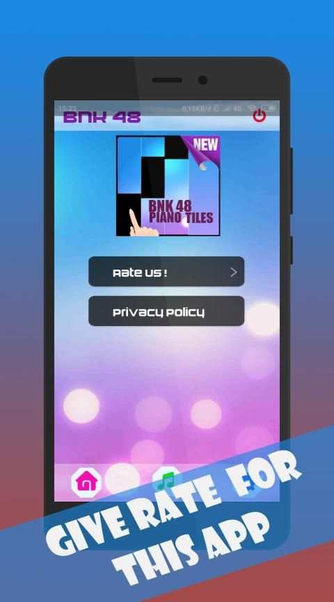 BNK 48 PIANO TILES screenshot 1