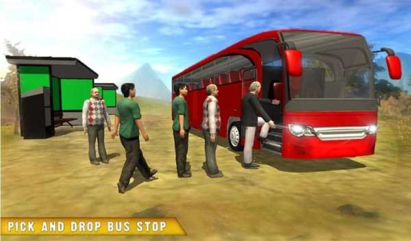 Public Bus Simulator - Offroad Coach Driving screenshot 5