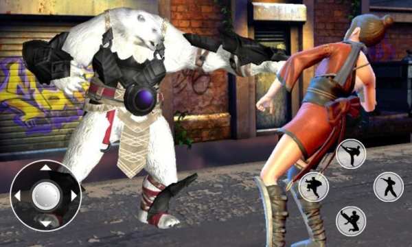 Angry Bear City Attack : Monster Simulator 3D Game स्क्रीनशॉट 2