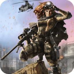 Modern Girl Commando: Free FPS Shooting Adventure