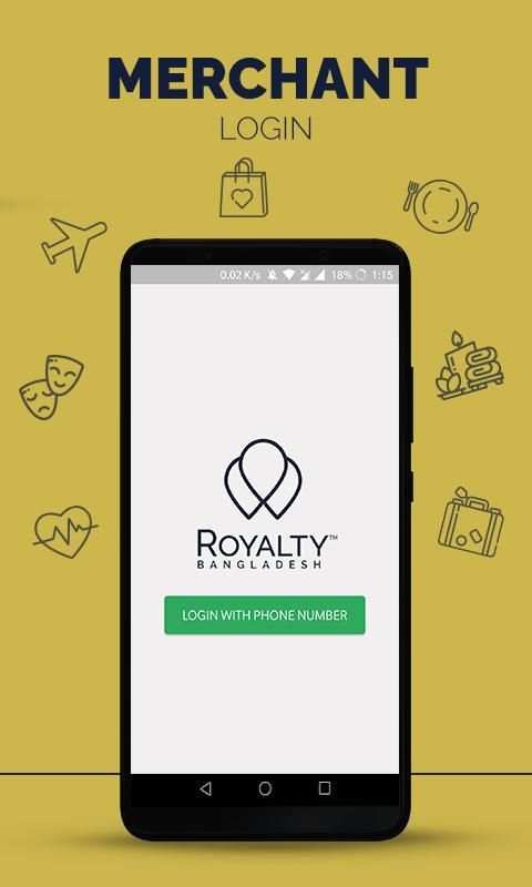 Royalty BD Merchant स्क्रीनशॉट 2