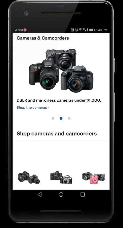 Cameras for Sale screenshot 1