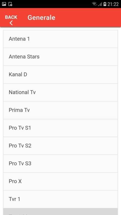 Tv Mobile Romania screenshot 1