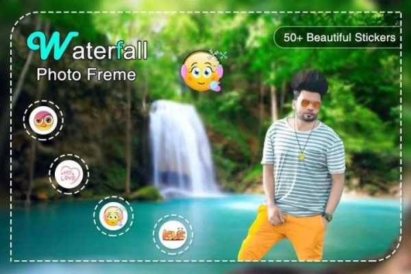 Waterfall Photo Frame : Waterfall Photo Editor स्क्रीनशॉट 4