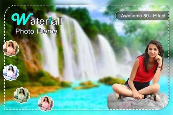 Waterfall Photo Frame : Waterfall Photo Editor स्क्रीनशॉट 6