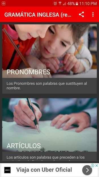 GRAMÁTICA INGLESA (resumen) screenshot 7