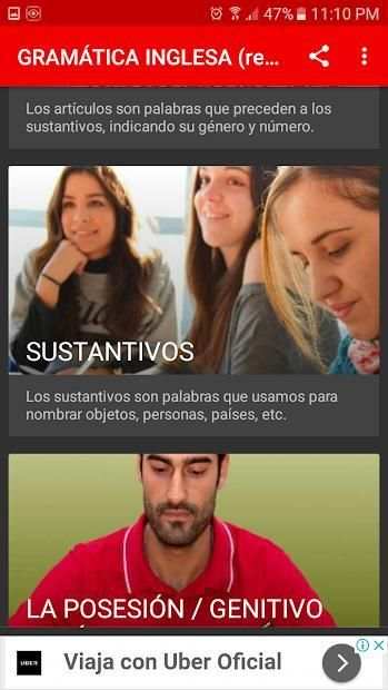 GRAMÁTICA INGLESA (resumen) screenshot 6