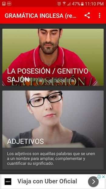 GRAMÁTICA INGLESA (resumen) screenshot 5