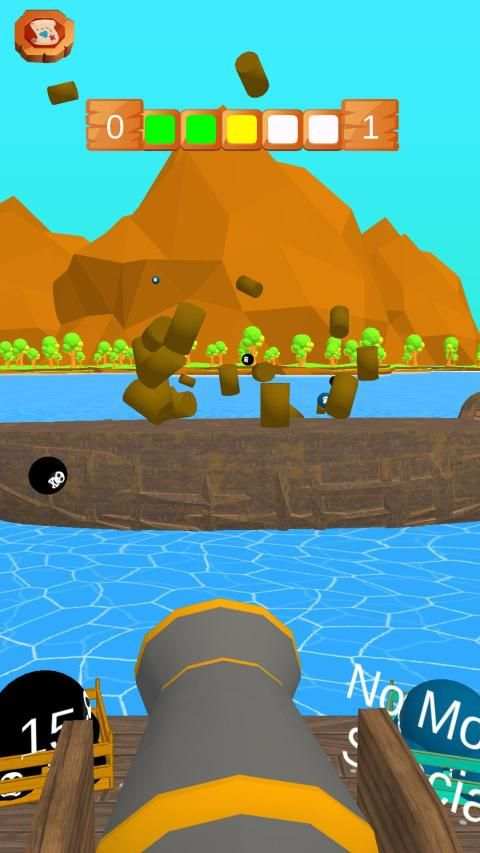 Pirate Knock Funny Balls Game screenshot 4